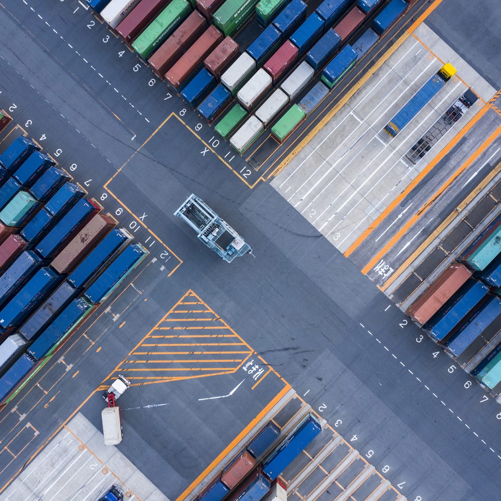 Harbor - colorful containers